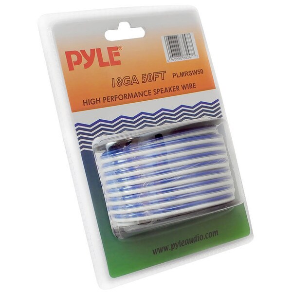 Main product image for Pyle PLMRSW50 18 AWG 50 ft. Stereo Marine Grade Spe 267-7120